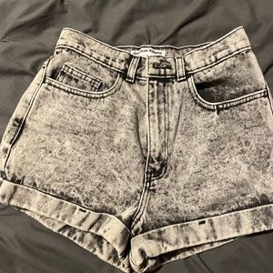 High waisted shorts